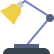 Icon of an office lamp